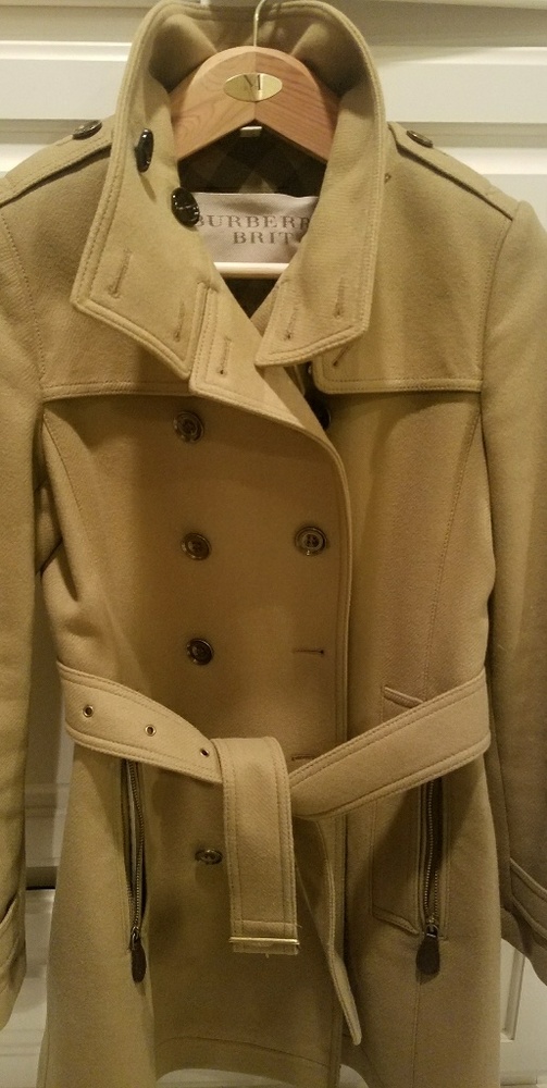 Burberry Brit Wool Trench